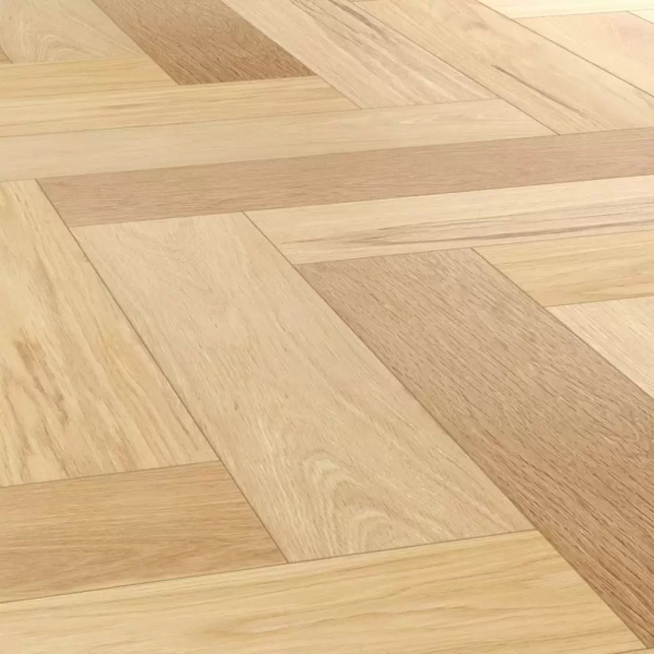 Паркетная доска Royal Parket Елка Английская Дуб Натур Роуз лак