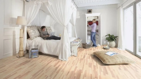 Паркетная доска Boen Трехполосная Ясень белый Аллегро ASGL82TD