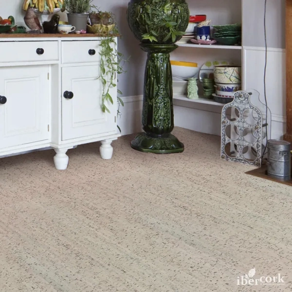 Пробковое покрытие Ibercork EasyCork Лагуна Крем