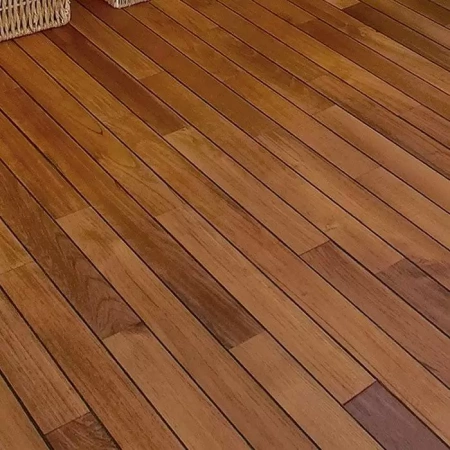 Массивная доска Panaget Ulysse 12 мм Тик (планки с резиновыми вставками)