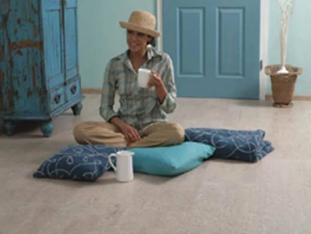 Пробковое покрытие Corksribas Напольное акриловое покрытие Gringo Cream