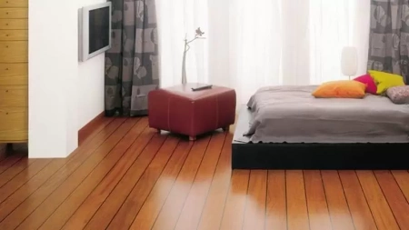 Паркетная доска Boen ShipsDeck Ятоба с темной линией и гвоздиками JAG83PCD