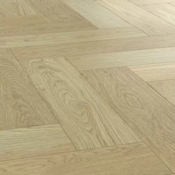 Паркетная доска Royal Parket Елка Английская Дуб Натур Брайт лак