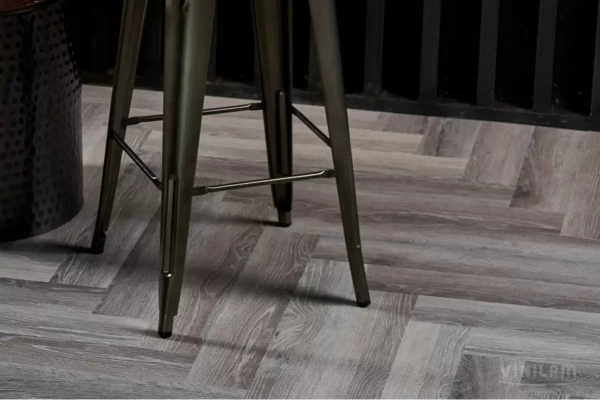 Виниловый ламинат Vinilam Parquet Herringbone Микеланжело Паркет IS11144