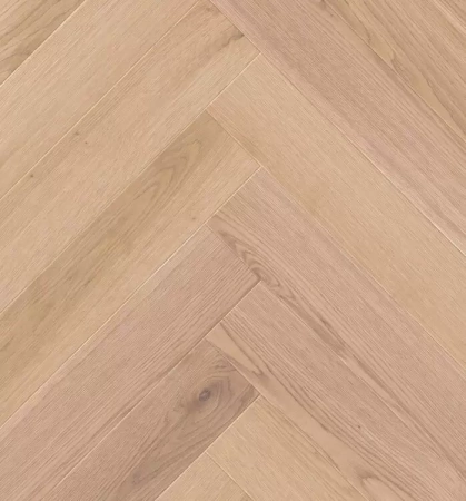 Инженерная доска Living Tree Английская елка Селект Дуб Шелковый