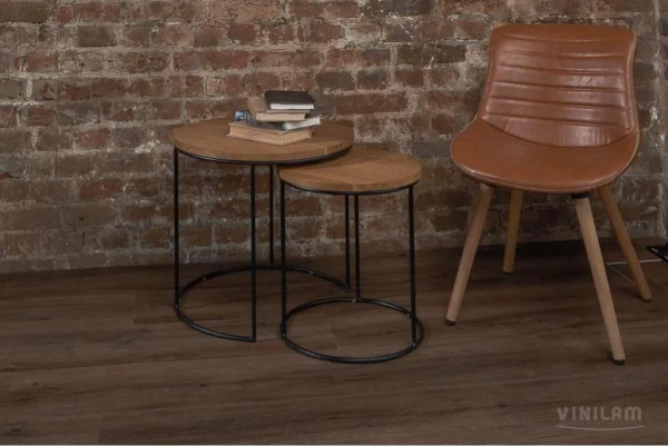 Ламинат SPC Vinilam Ceramo 5,5 мм Дуб Берн 8885-EIR