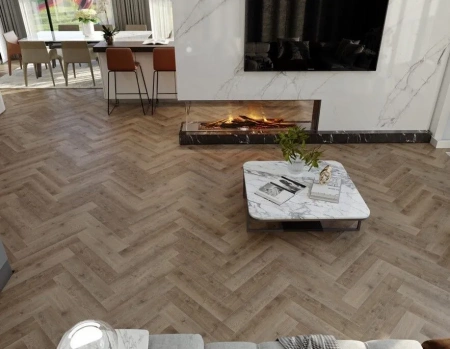 Ламинат SPC EvoFloor Parquet Click 4,5 мм Parquet Chestnut (Каштан) A+B HP 0271