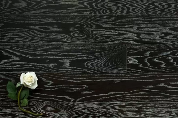 Массивная доска Hajnowka Hajnowka под маслом Дуб Копчёный Sofia