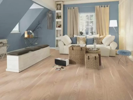 Паркетная доска Boen 13 mm Дуб белый Rock браш однополосный EBH8VMFD