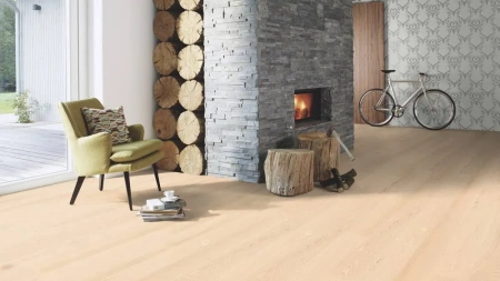 Паркетная доска Boen Однополосная Ясень белый Анданте ASG832PD