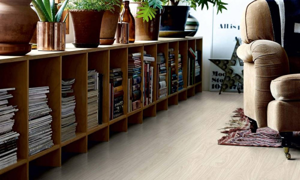 Виниловый ламинат Pergo Optimum Click Plank Дуб Нордик белый, планка V3107-40020