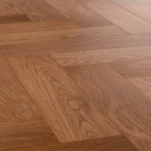 Паркетная доска Royal Parket Елка Английская Дуб Натур Манго лак