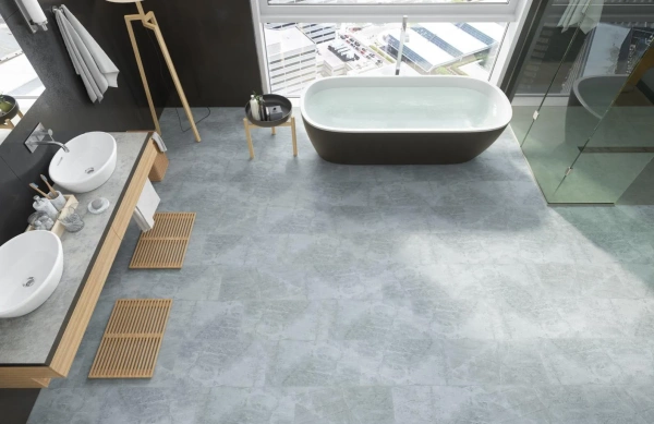 Ламинат SPC Fargo Stone Дымчатый Меланит 61S455