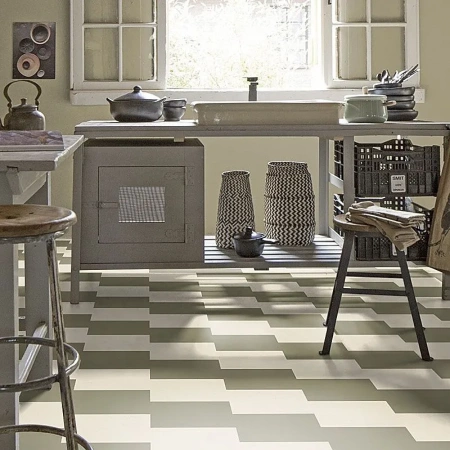 Виниловый ламинат Forbo Marmoleum Click Square Rosemary Green 333355