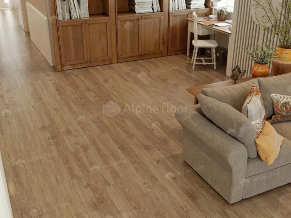 Ламинат SPC Alpine Floor Grand Sequoia Village Макадамия ECO 11-1007
