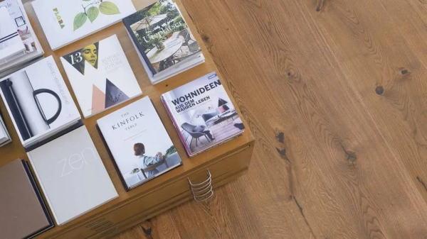 Паркетная доска Boen Chalet Дуб Antique Brown Live Natural SNCXZKWD