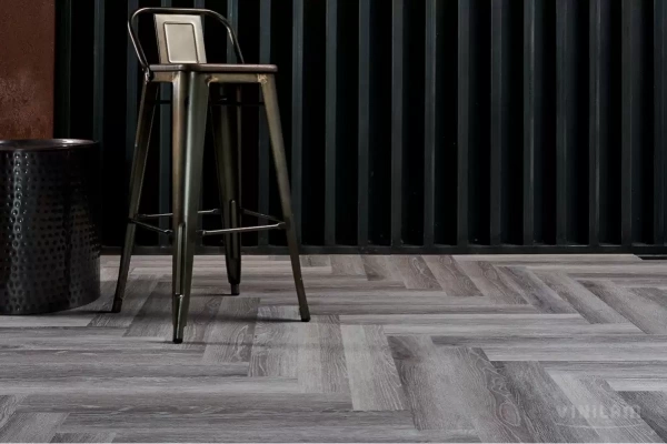 Виниловый ламинат Vinilam Parquet Herringbone Микеланжело Паркет IS11144