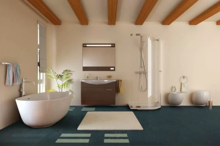 Пробковое покрытие Fomentarino Напольная плавающая пробка Oceano Indigo