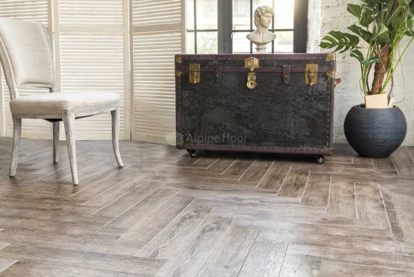 Ламинат SPC Alpine Floor Expressive Parquet Американское ранчо ECO10-6