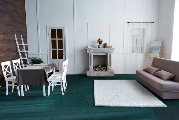 Пробковое покрытие Fomentarino Напольная плавающая пробка Oceano Indigo