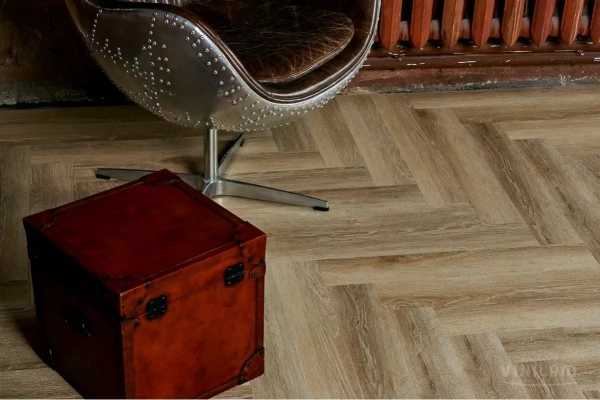 Виниловый ламинат Vinilam Parquet Herringbone Glue Паркет Классический GD11166
