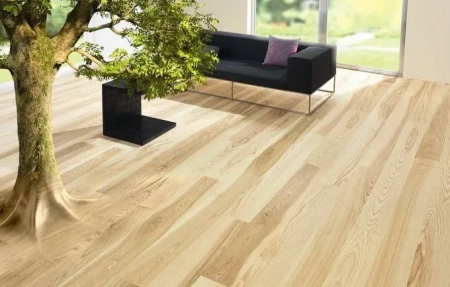 Паркетная доска Wood Bee Classic Ясень Айс