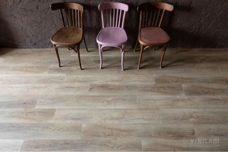 Виниловый ламинат Vinilam Dry Back (Glue) Дуб Амберг (Rich) 15783