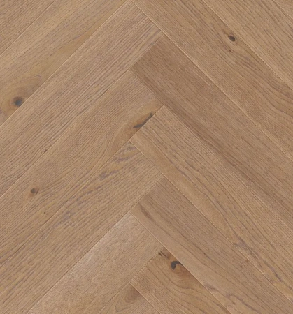 Инженерная доска Living Tree Английская елка Натур Дуб Пустынный