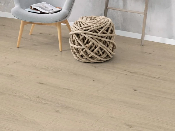 Пробковое покрытие Egger Comfort KingSize фаска 10/32 Дуб Вальдек светлый EPC015